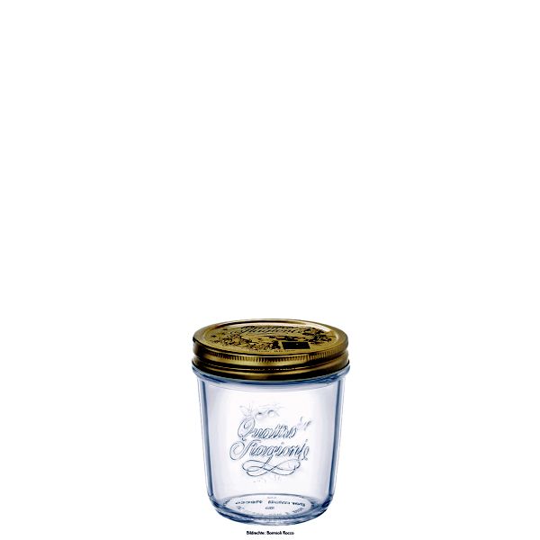 Detailbild: Quattro Stagioni Einmachglas 32cl mit Deckel - 12 Stück Ansicht 2